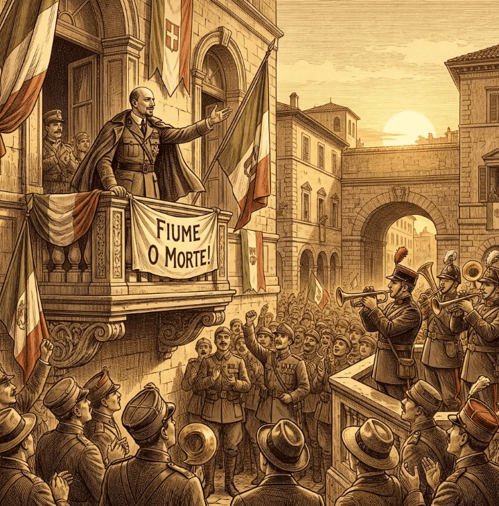 Gabriele d'Annunzio - politischer Aktivist, Möchtegerndiktator und Dichter