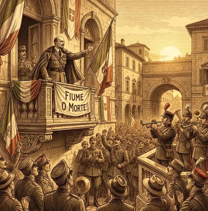 Gabriele d'Annunzio - politischer Aktivist, Möchtegerndiktator und Dichter